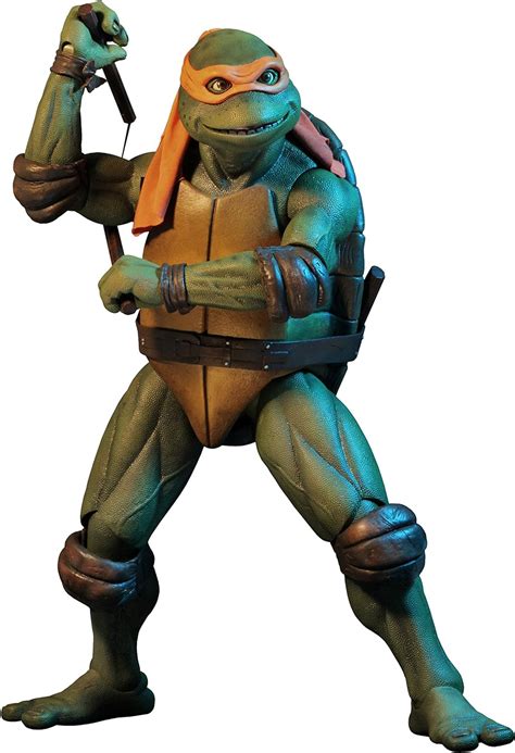 neca ninja turtles 1/4 scale|ninja turtle action figures 1990.